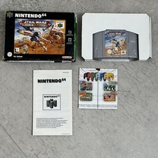ebay® Auktion 326247328196 | N64 | Star Wars Rogue Squadron | NUS-P-NRSP-UKV | PAL | OVP | Nintendo 64 Thumbnail of ebay® auction 326247328196 | N64 | Star Wars Rogue Squadron | NUS-P-NRSP-UKV | PAL | OVP | Nintendo 64