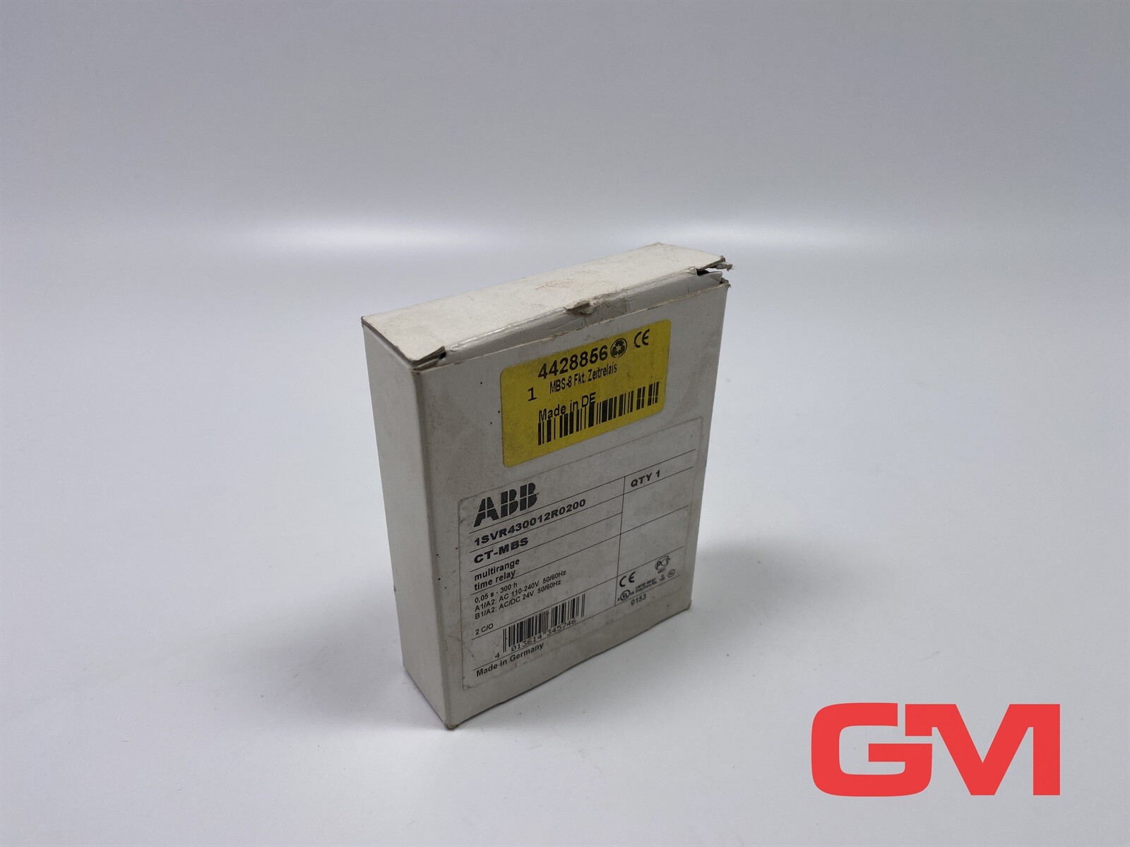 Abb Time Relay 1Svr430012R0200 Multirange Time 0,05s-300h Ct-Mbs Relay