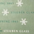 Vintage Spring 1963 Steuben Crystal Glass Catalog Brochure Gump's San Francisco