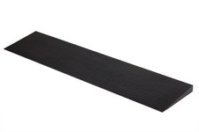 CINNYE NEW Black 1.6x35 Rise Solid Rubber Threshold Doorway Wheelchair Ramp