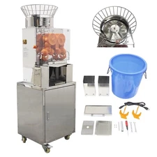 Commercial Orange Juicer Machine Automatic Juice Squeezer Extractor 20 PCS/min