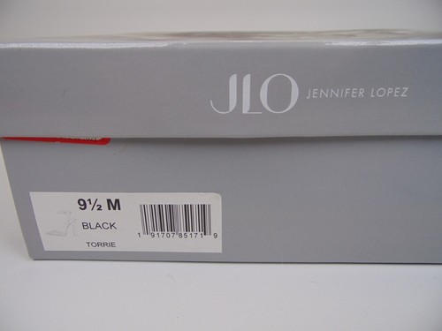 NEW! JLO by Jennifer Lopez Womens Torrie Black Pumps Ankle Strap Heels Size 9.5 - Picture 14 of 14