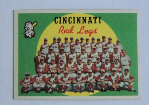 1959 Topps #111 Cincinnati Reds NRMINT/MINT -