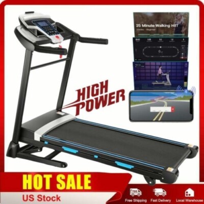 3.25HP Folding Incline Electric Treadmill Running Motorized Exercise Machine 