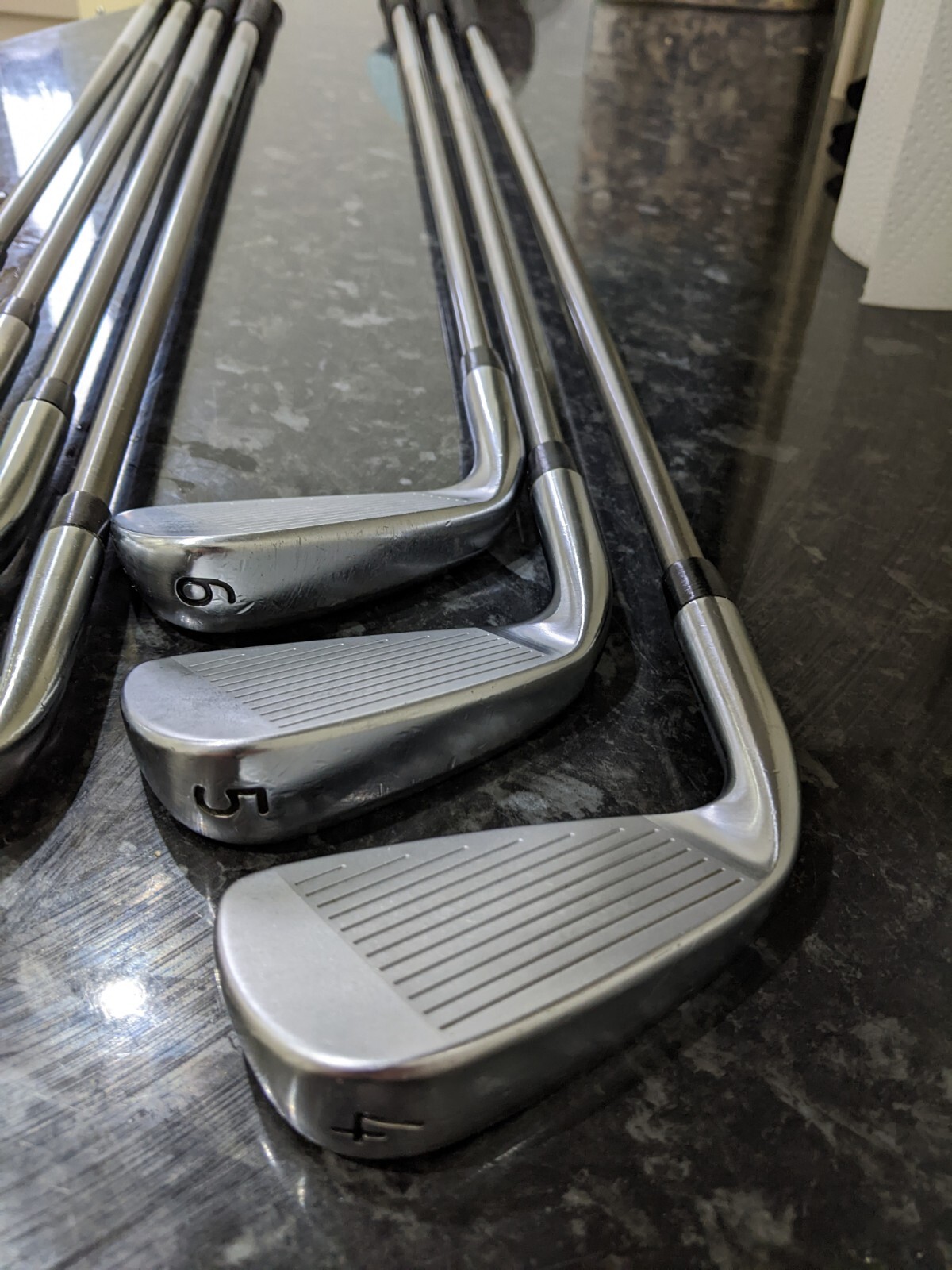 Used PXG 0311 T & 0311 P GEN5 Iron Set / 4 PW / Regular Flex Graphite