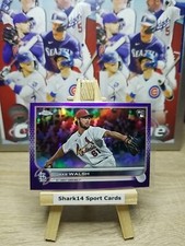 2022 Topps Chrome Update Baseball Jake Walsh Purple Refractor RC #USC156