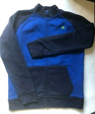 Gap Fit Kids Full Zip Sweatshirt Blue Size M