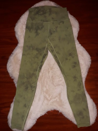 lululemon diamond dye vista green