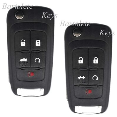 #ad 2 Remote Control Car Key Fob For 2014 2015 2016 Buick Regal Push To Start PEPS $33.99