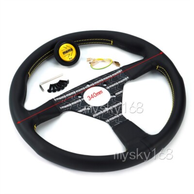momomomo☆ MOMO MOD 80 Leather Steering Wheel | MrSteeringWheel