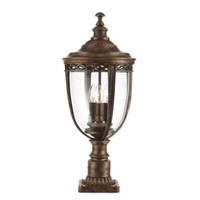 Elstead English Bridle AußEn-Stehleuchte E14 3-Fach 64Cm Britische Bronze IP44