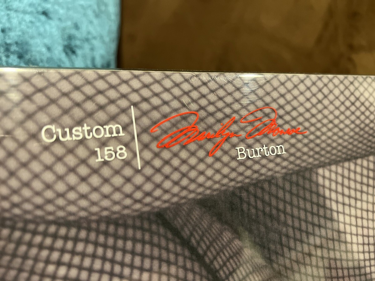 [いつぽんさん専用]18-19Burton CUSTOM 158cm 2014/2015 Burton Custom 158cm Marilyn Monroe Snowboard (Rare