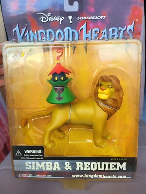 KINGDOM HEARTS FIGUR DER KÖNIG DER LÖWEN SIMBA & REQUIEM HERZLOS 