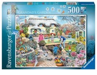 Ravensburger PUZZLE*500 Teile*Grandad's Garden*RaritÄT*Ovp