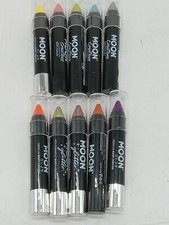 Bargain Lot Moon Glow Neon Face Body Paint Crayon Makeup pretty assorted colors 