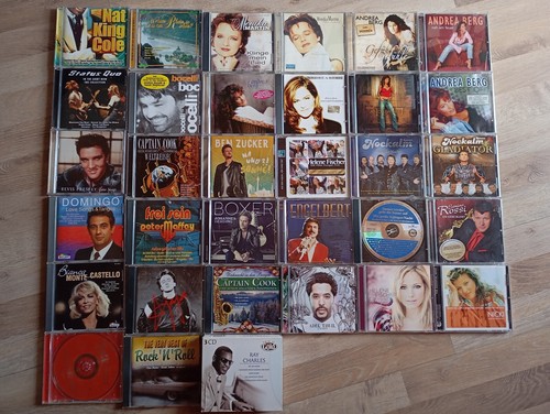 CD Sammlung Schlager und RocknRoll Helene Fischer Andrea Berg