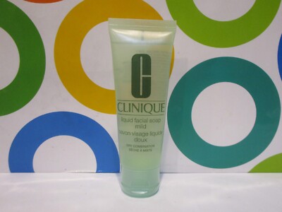 CLINIQUE ~ LIQUID FACIAL SOAP MILD DRY COMBINATION ~ 1.7 OZ