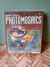  NEW Sealed Photomosaics Earth 1000 pc puzzle Robert Silvers 20.25"x28.5"