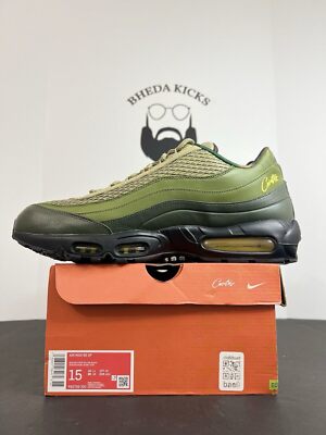 靴 Nike corteiz Air Max 95 Gotta Green Nike Air Max 95 SP Corteiz Gutta Green FB2709-300 Preowned