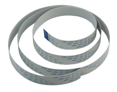 Camera Flex Cable Ribbon FFC 30 40 50 60 100 cm 1m White for Raspberry Pi