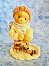 Cherished Teddies "Brandon - Friendship Is My Goal" Resin Figurine - 1998 NIB