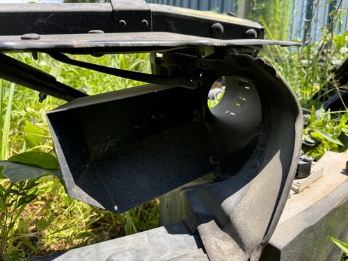 06-10 BMW M6 V10 E63 E64 FRONT CLIP PANEL RADIATOR CORE SUPPORT w/ RPI RAM SCOOP - Picture 7 of 9