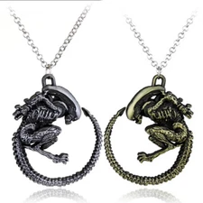 Alien Movie Jewelry Punk Warrior Goth Horror Giger Pendant Aliens Pendant