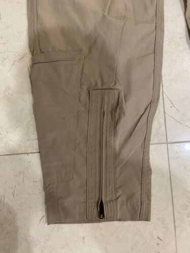 Vintage CWU-27/P Military Jumpsuit Coveralls Flyers Size 42L Tan Type 1 Class 2 - Picture 2 of 21