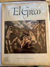 MCM 1952 Harry Abrams Art Appreciation Book El Greco 16 Frame Worthy Art Prints