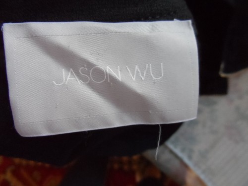 Abito tubino Jason Wu nero plissettato davanti taglia 4 - Foto 20 di 24