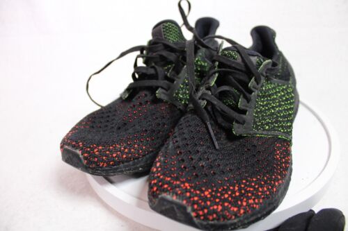 Adidas Ultraboost Clima Core 4.0 Black Red Mens Athletic Shoes Size 9 AQ0482 - Picture 2 of 12