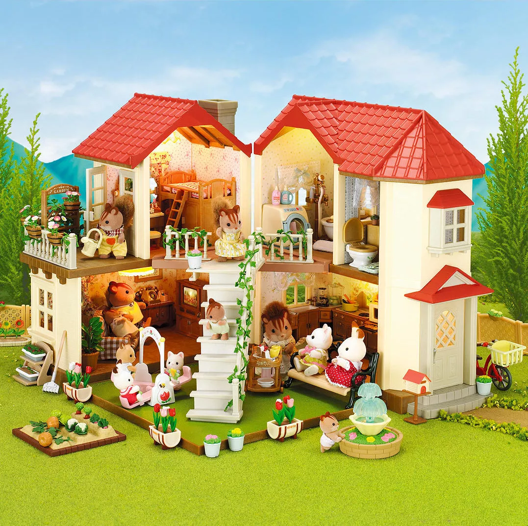 Sylvanian Families Calico Critters Luxury Townhouse Beechwood Hall Gift Set