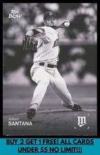 Johan Santana 2025 Topps Black & White #060