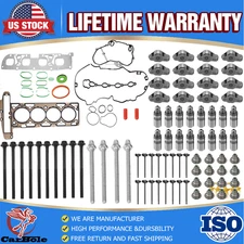 Engine Head Gasket+Rocker Arm+Valve Lifter For 2.4L Buick Chevrolet Equinox GMC