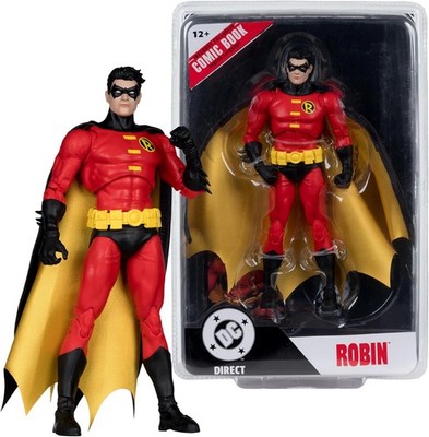 DC Direct Page Punchers Robin Teen Titans #41 Action Figure and Comic