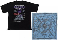 T-shirt: I wish it was midnight forever. Sunaneko Tour Staff T-shirt & Bandana