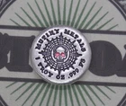 **MUTINY METALS** 1oz .999 Silver Poured Colorized SKULL / WEB Bullion Button