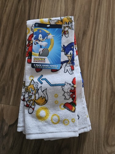 Sonic The Hedgehog 2 Hand Towel Set