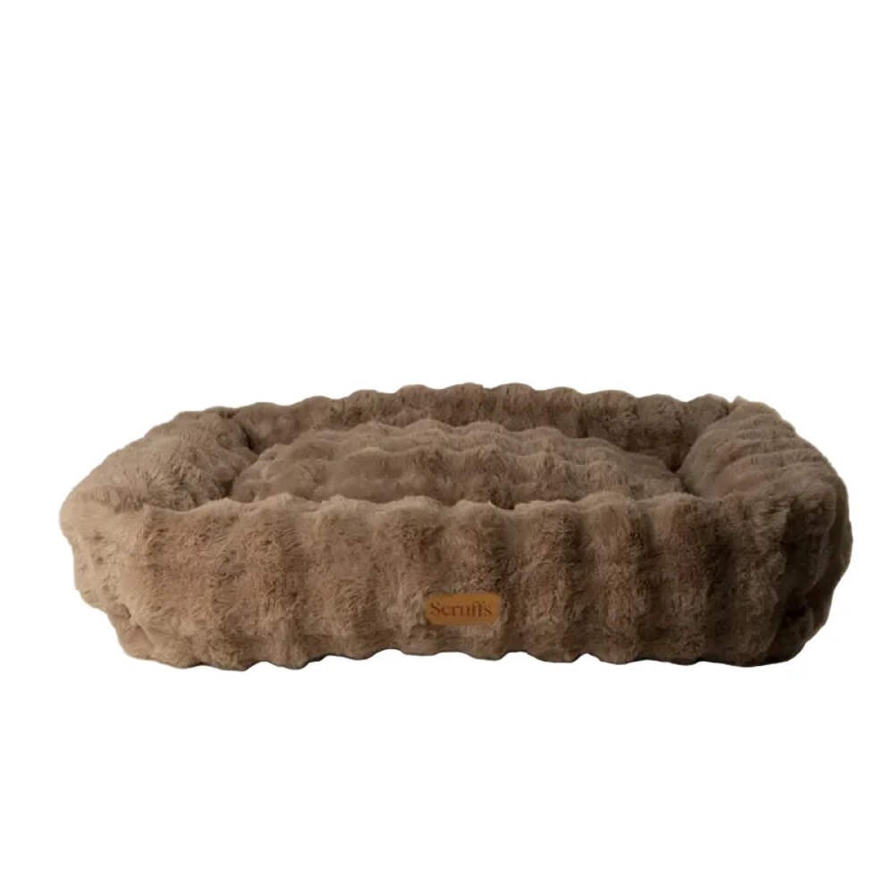 Julian Charles Brown Scruffs Alpine Taupe Box Pet Bed - L (75X60cm) - Image 4