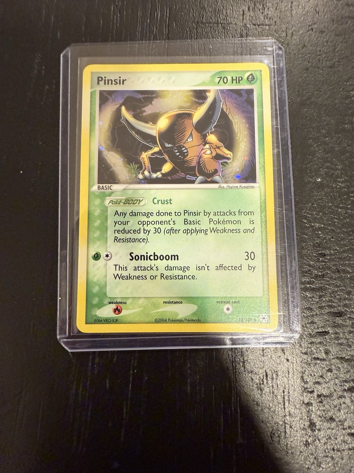 Pokémon TCG Pinsir Holo Card Hidden Legends 13/101 Rare NM Near Mint