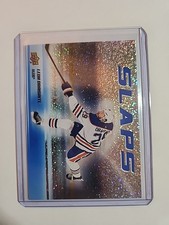 Leon Draisaitl 2025-26 Upper Deck Series 2 SLAPS #SL-20 Speckle Edmonton Oilers