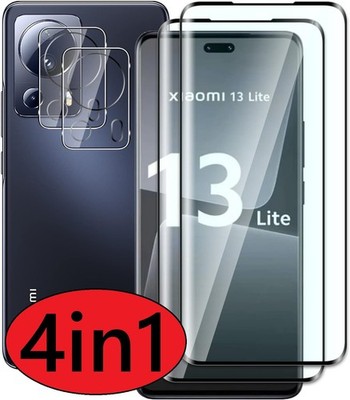 4in1 Xiaomi 13 / Lite Pro Ultra  2x 9h Schutzglas + 2x Kameraschutz Panzerfolie