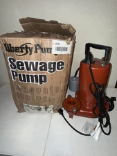 Liberty Pumps LE71A2 Submersible Sewage Pump 115V 125 GPM 3/4 HP