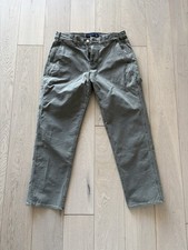 Abercrombie  Fitch Baggy Fit Workwear Pant In Olive Size 31x30