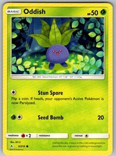 ODDISH 5/214 COMMON UNBROKEN BONDS POKEMON NEAR MINT