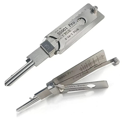 #ad Key Decoder 2 In 1 Portable Lock Picking Set Hook And Pickup Tool Kit Ergonomic $13.23