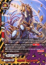 Buddyfight TCG card X-CBT-B/0042EN C CHAOSOS Uni-gollum Driven to Disorder