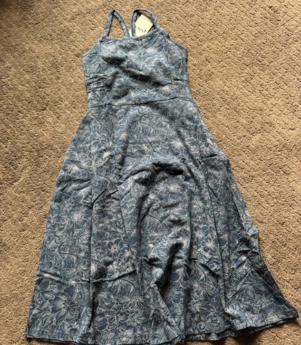 Pact Women’s Embossed Floral Tank Dress Size XS