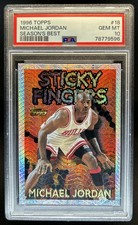 1996-97 Topps Michael Jordan Season's Best #18 Bulls PSA 10 GEM MINT