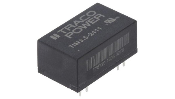 Przetwornica Dc/Dc, 3,5W, Uwej: 18...36VDC, Uwyj: 5VDC, Iwyj: 700Ma TIM 3.5-2411-image